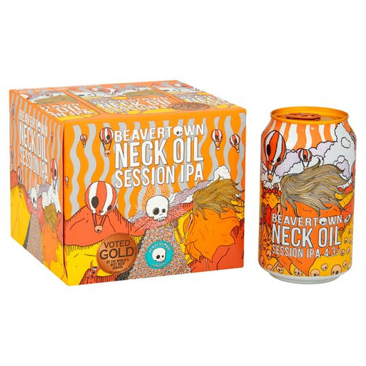 Beavertown Neck Oil Session Ipa 4X330ml