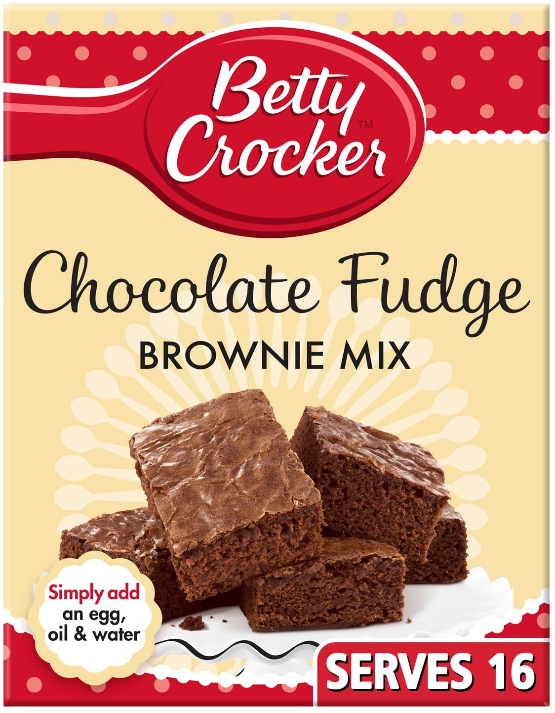 Betty Crocker Chocolate Fudge Brownie Mix 415g