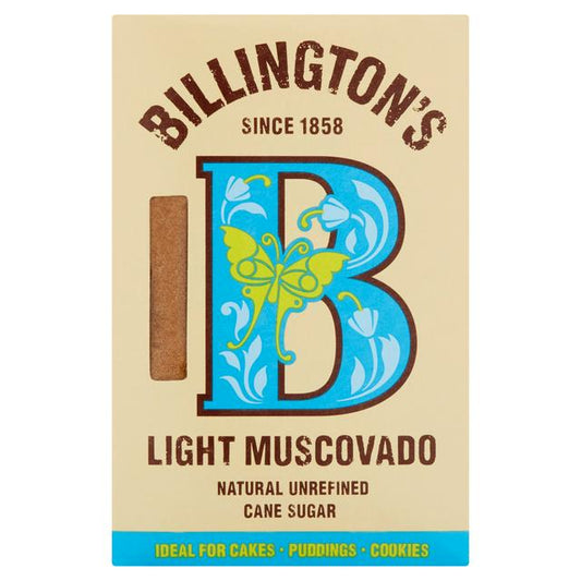 Billingtons Light Muscovado Sugar 500G