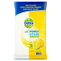 Dettol Floor Wipes 10x Large Citrus