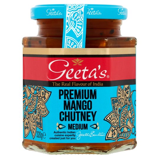 Geeta's Mango & Ginger Chutney Medium 320g