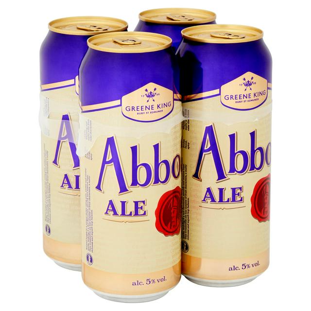 Greene King Abbot Ale 4 x 500ml