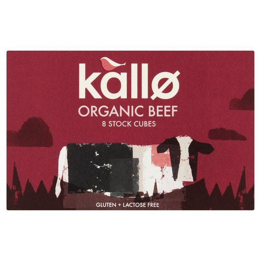 Kallo Foods Organic Beef Stock Cubes 72G