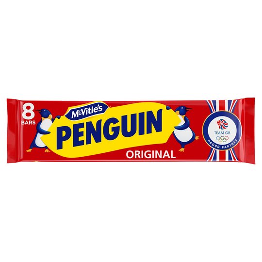 McVitie's Penguin Original 8 x 24.6g (196.8g)