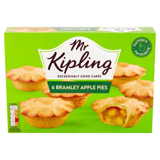 Mr Kipling 6 Bramley Apple Pies