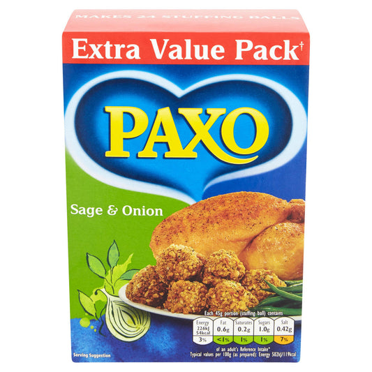 Paxo Sage and Onion Stuffing Mix 170g