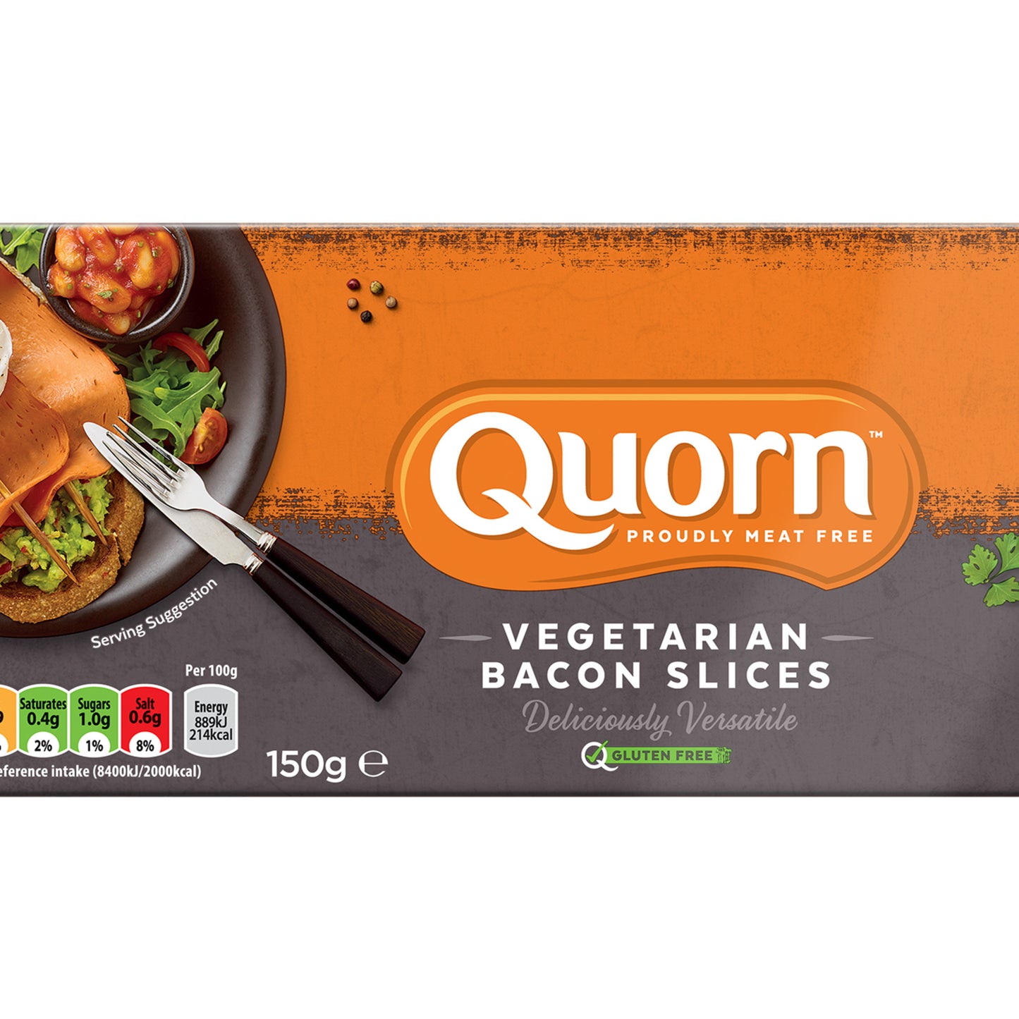 Quorn Vegetarian Bacon Slices 150g