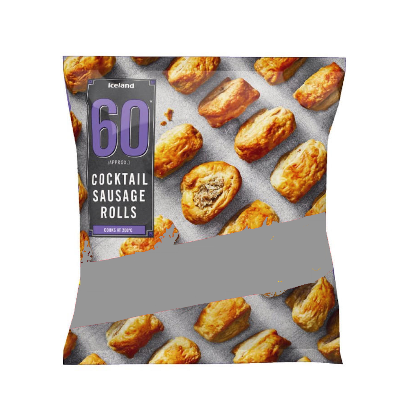 60 Cocktail Sausage Rolls 840g