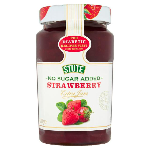 Stute No Sugar Added Diabetic Strawberry Extra Jam 430g