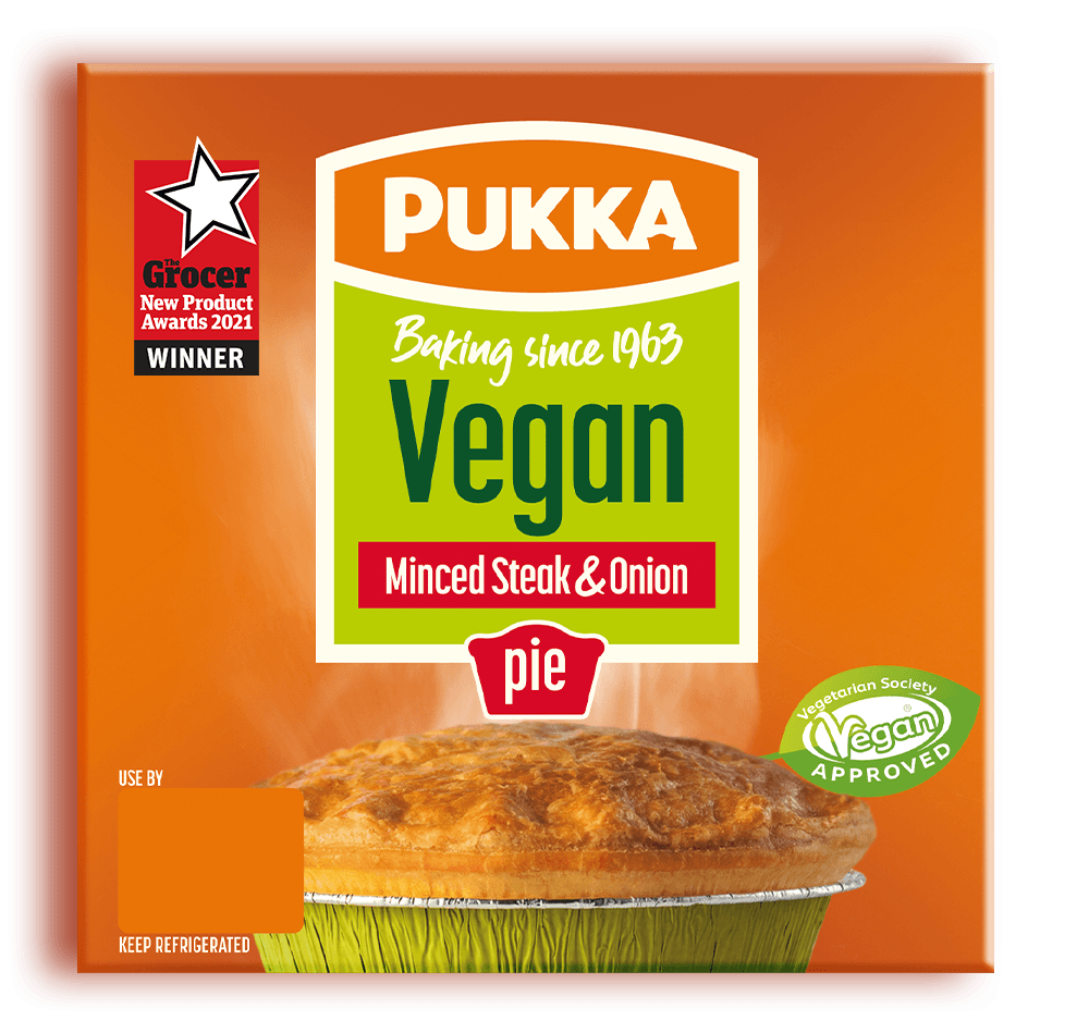 Pukka Vegan Minced Beef & Onion Pie