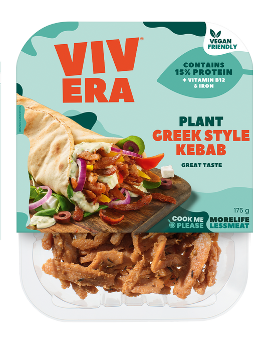 Vivera Veggie Greek Kebab 175G