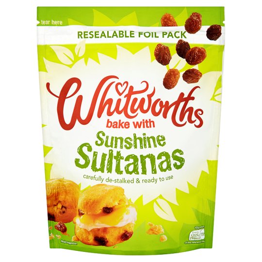 Whitworths Bake with Sunshine Sultanas 325g