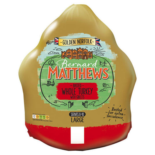 Bernard Matthews Golden Norfolk Large Turkey (5.4-7kg)