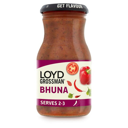 Loyd Grossman Sweet Tomato Bhuna Curry Sauce 350G