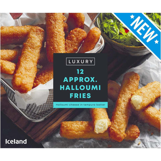 Iceland Luxury 12 (approx.) Halloumi Fries 250g