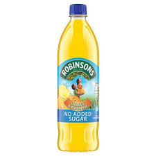 Robinsons Orange No Added Sugar 1L